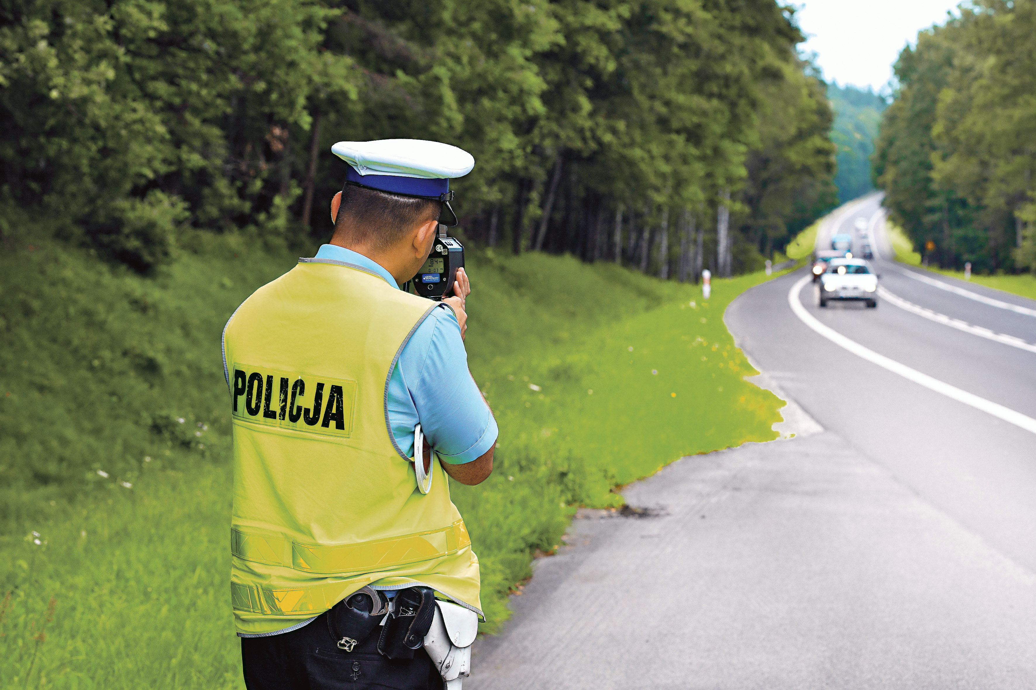 pomiar predkości laserowym miernikiem