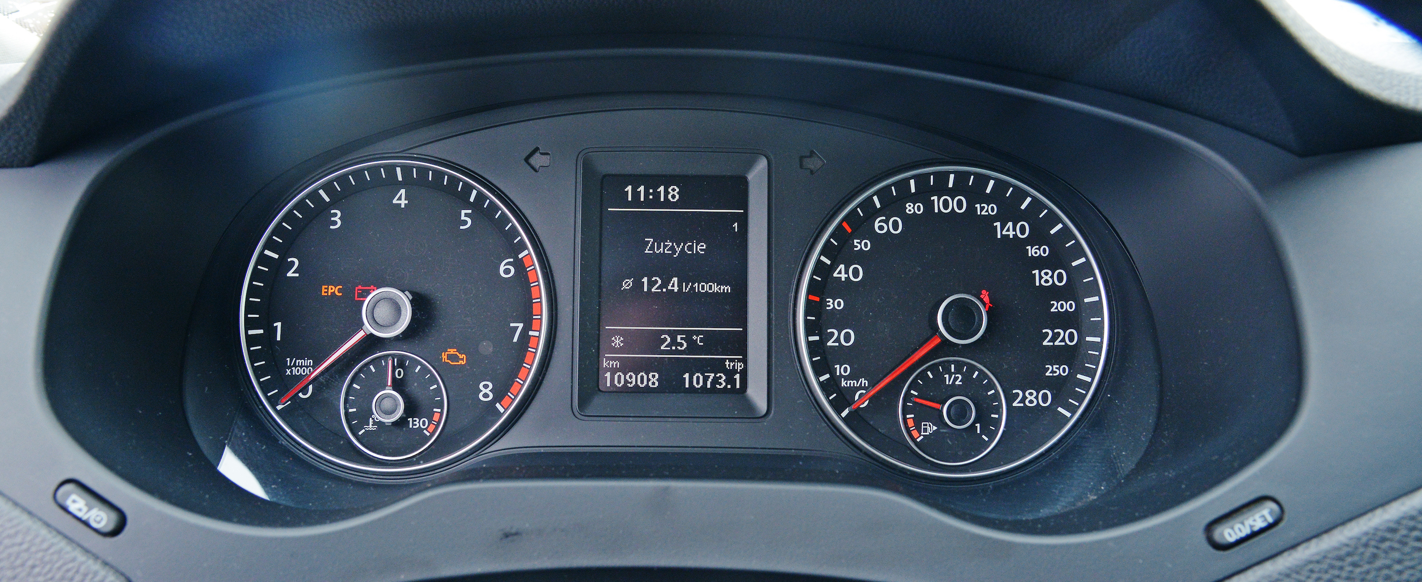 Volkswagen Jetta zegary