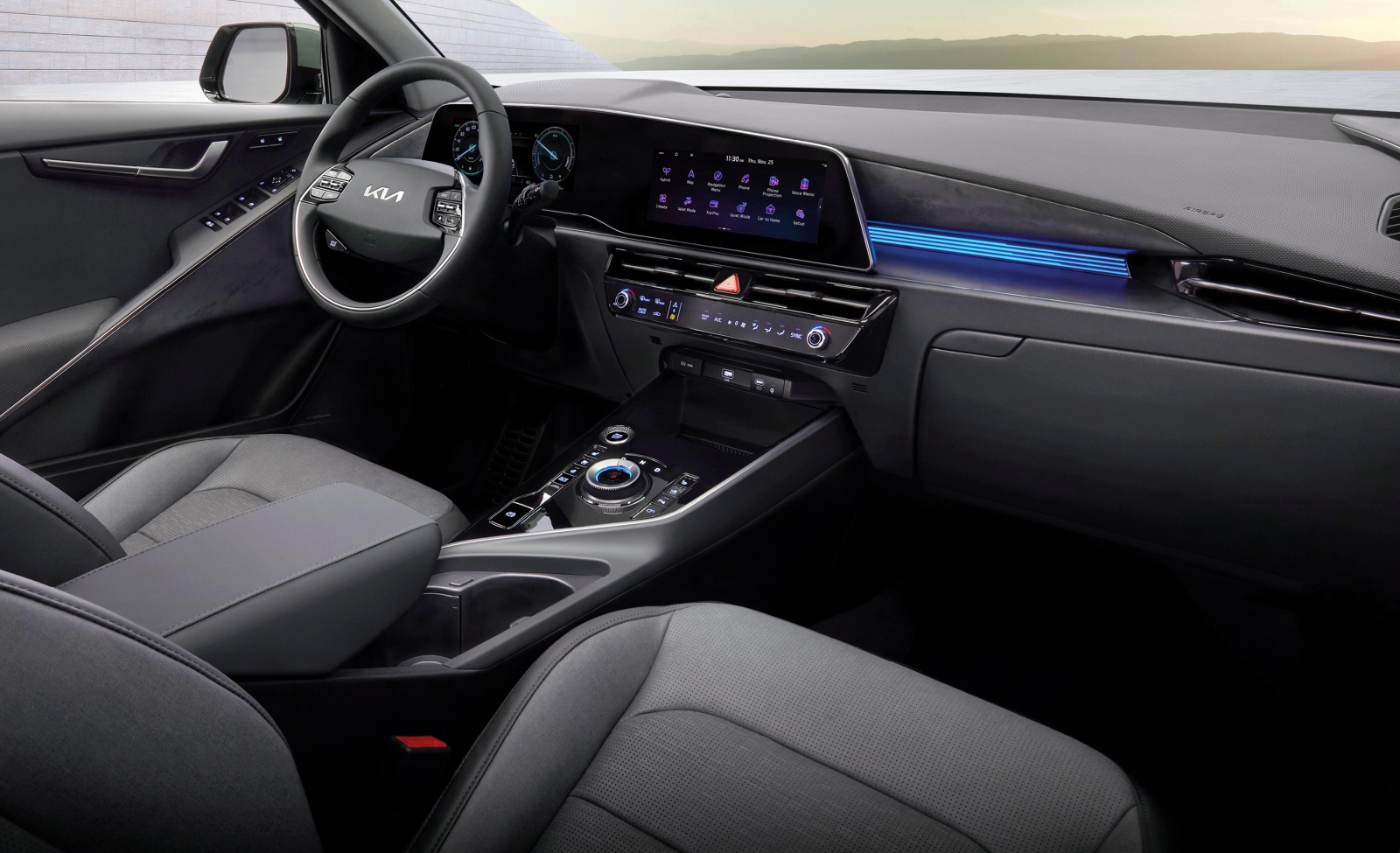 Kia Niro deska rozdzielcza