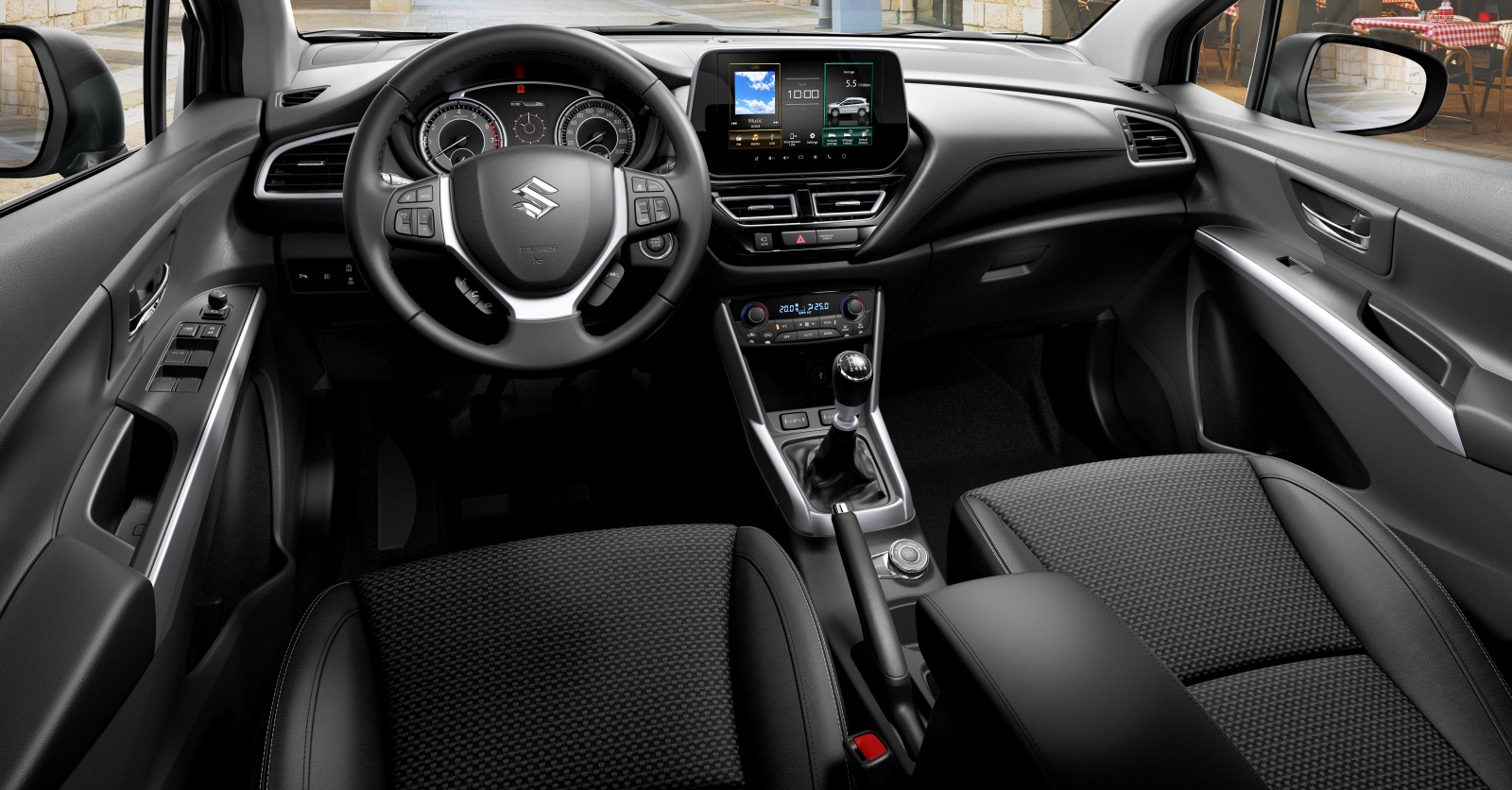 Suzuki S-Cross deska rozdzielcza