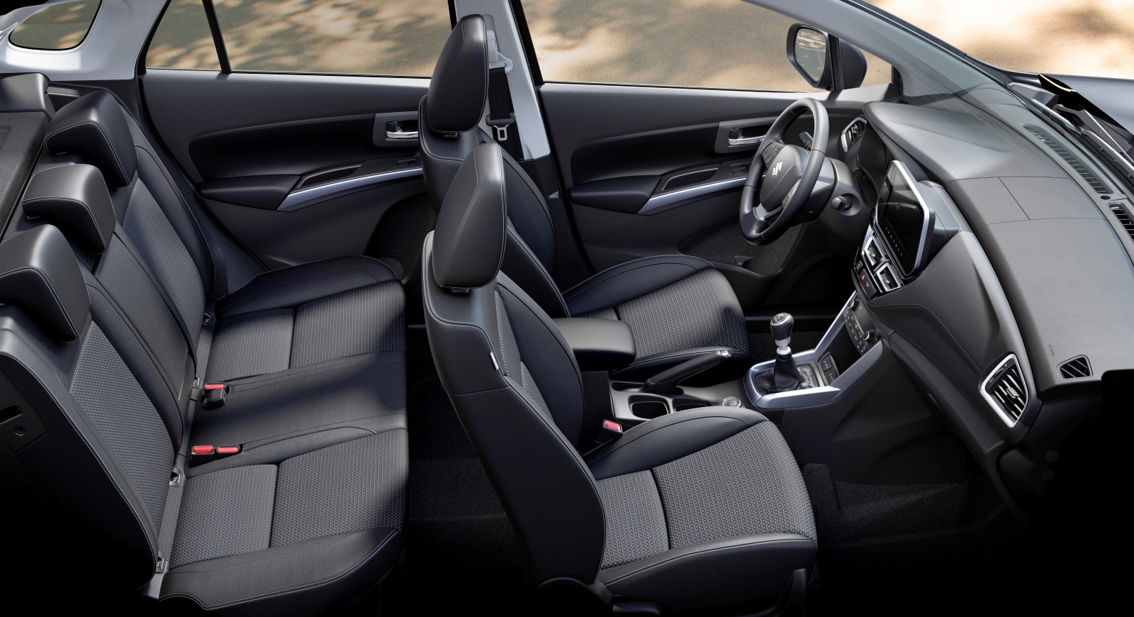 Suzuki S-Cross wnętrze