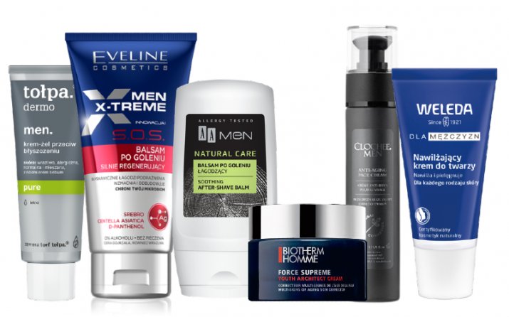 pielęgnacja twarzy_kosmetyki dla mężczyzn