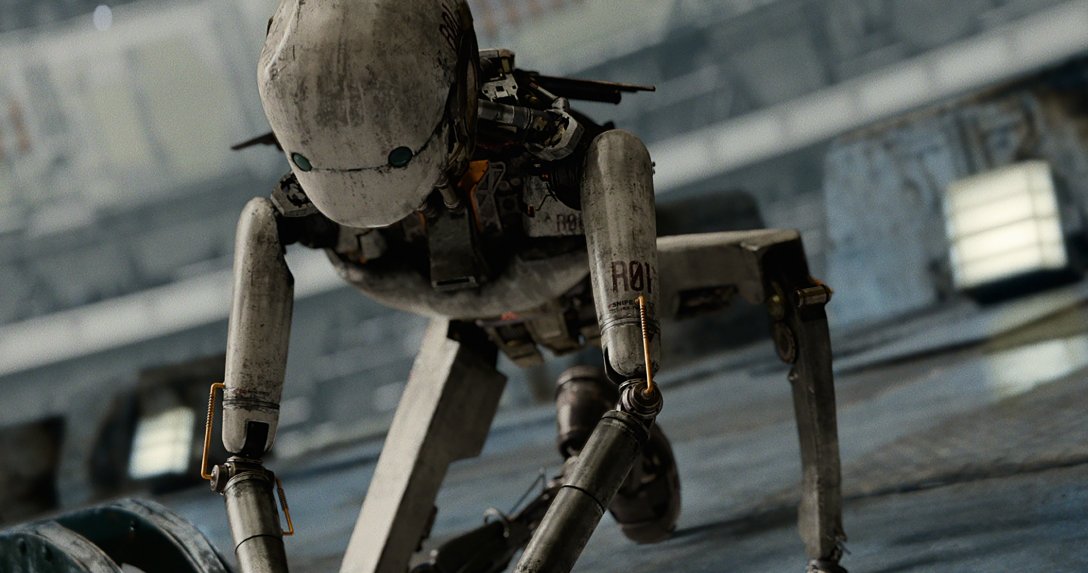 Kadr z serialu "Space Sweepers" dostępnym na Netflix.