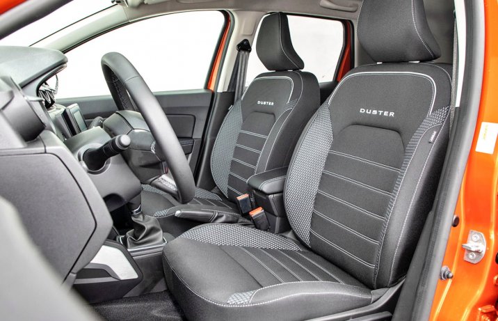 Dacia Duster TCe 150 EDC fotele