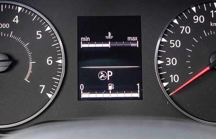 Dacia Duster TCe 150 EDC wskaźniki