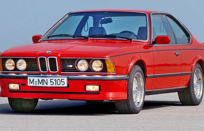 BMW M635 CSi przód i bok