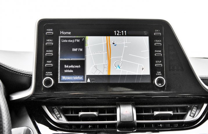 Toyota C-HR 2.0 Hybrid Dynamic Force e-CVT GR Sport nawigacja