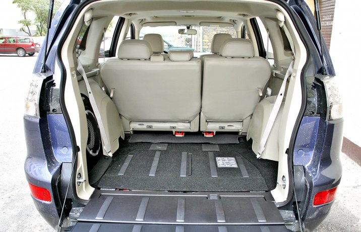 Mitsubishi Outlander II bagażnik