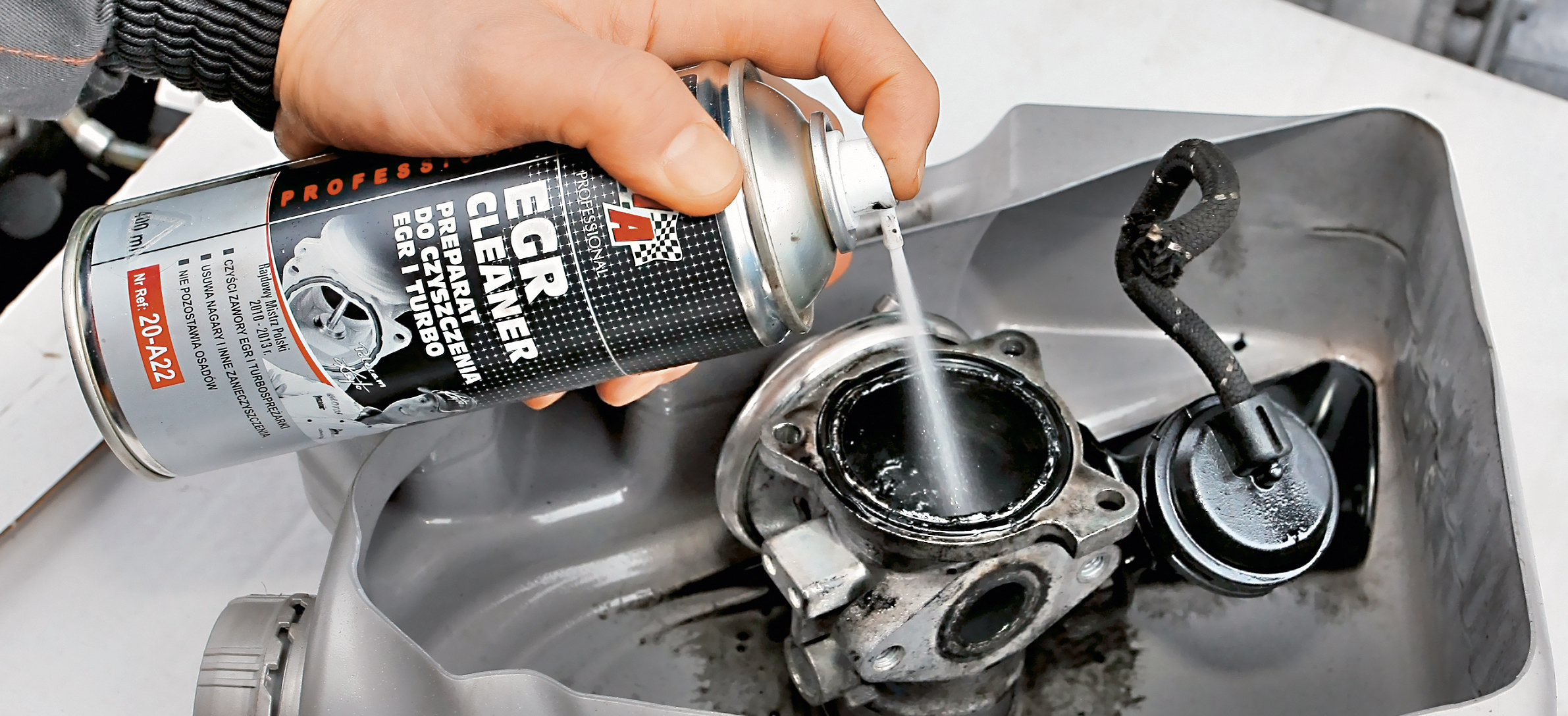 czyszczenie zaworu EGR