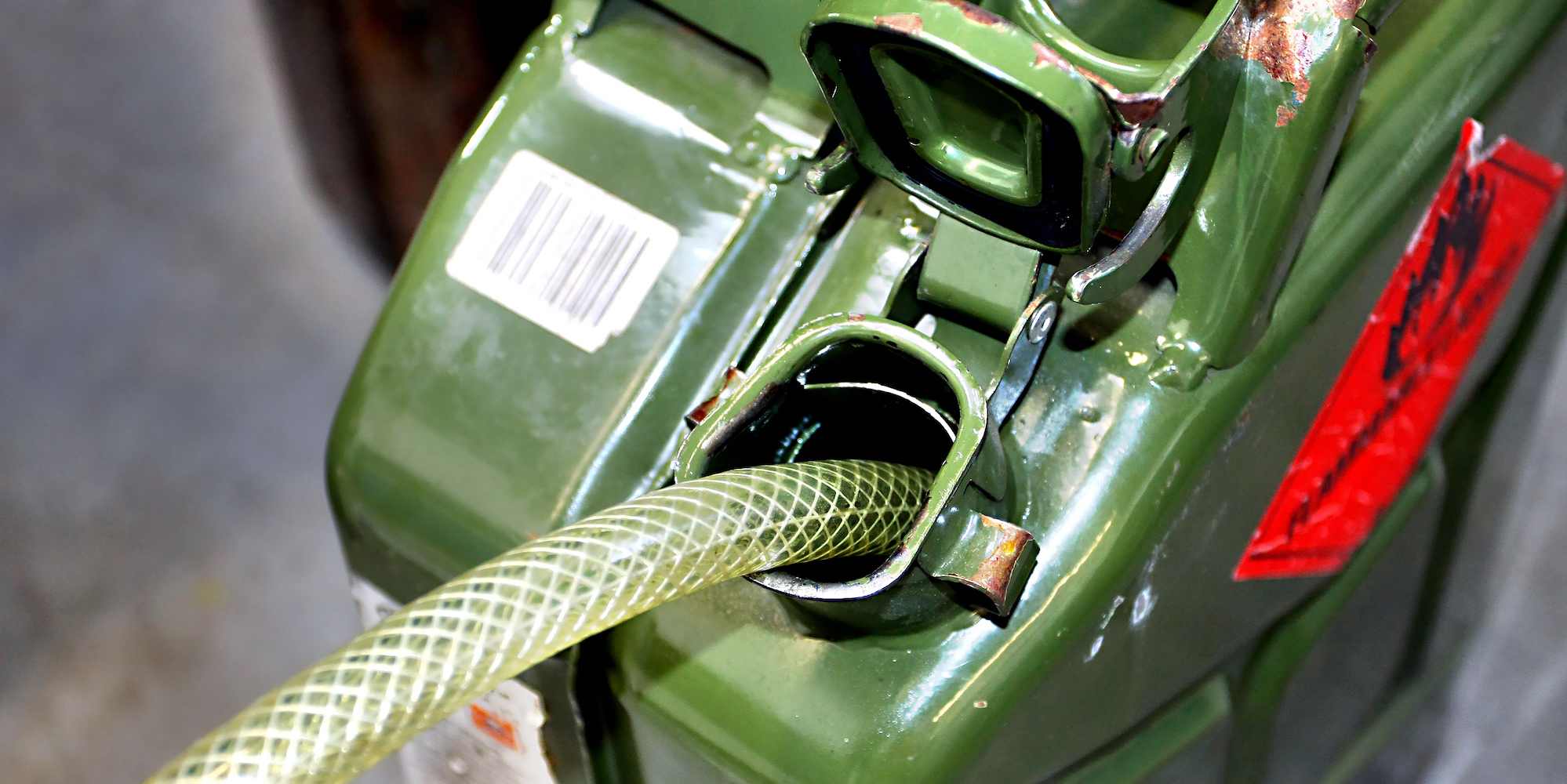 tankowanie z kanistra