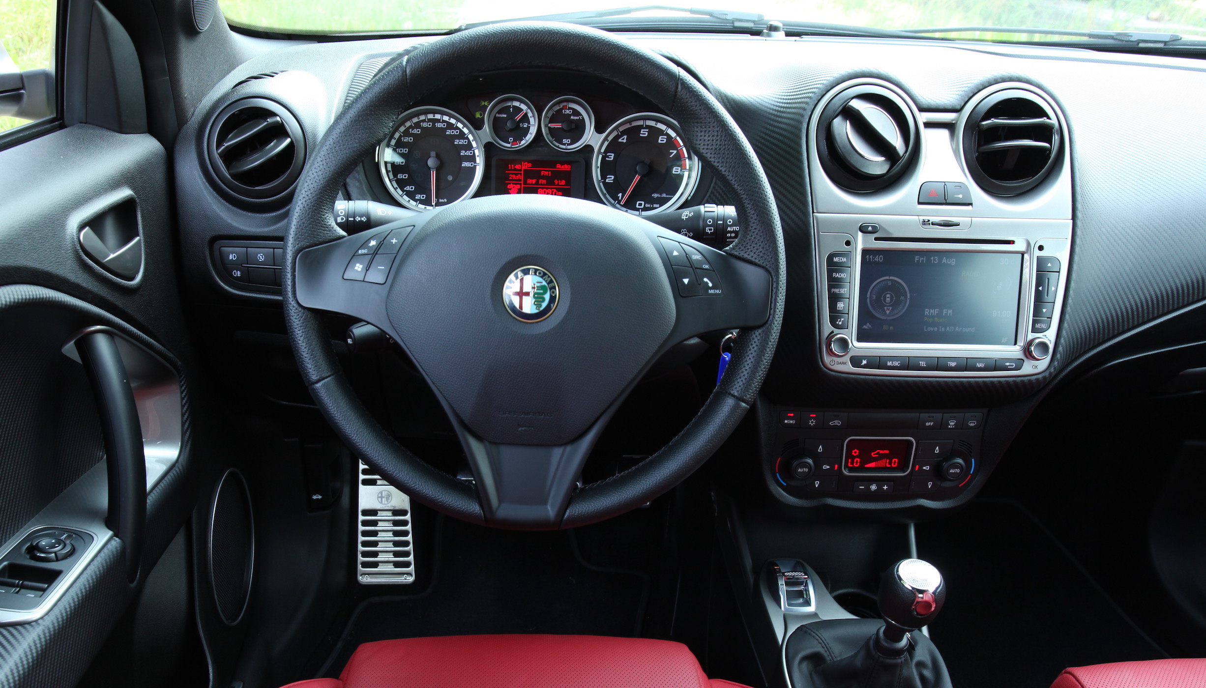 Alfa Romeo MiTo deska rozdzielcza