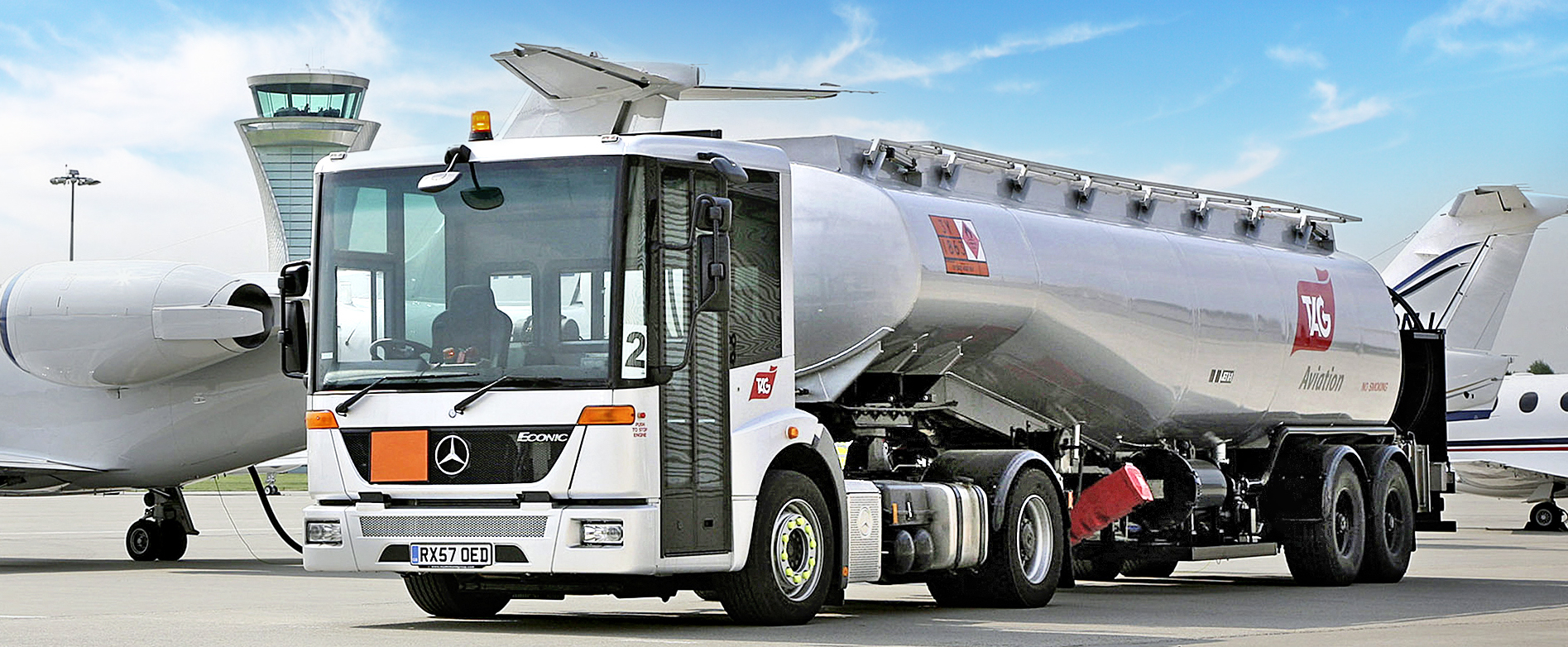 ciężarówka z cysterną