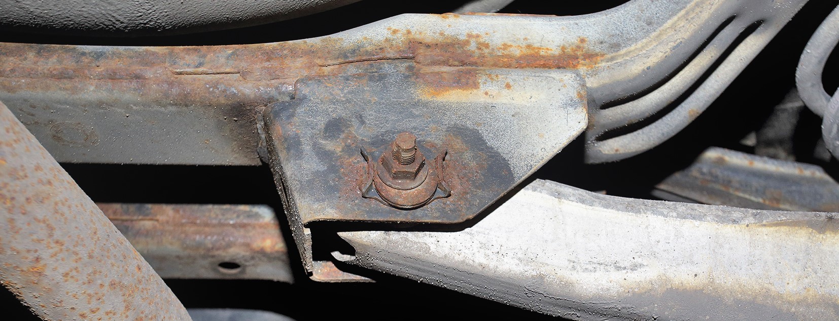 Korozja elementów podwozia