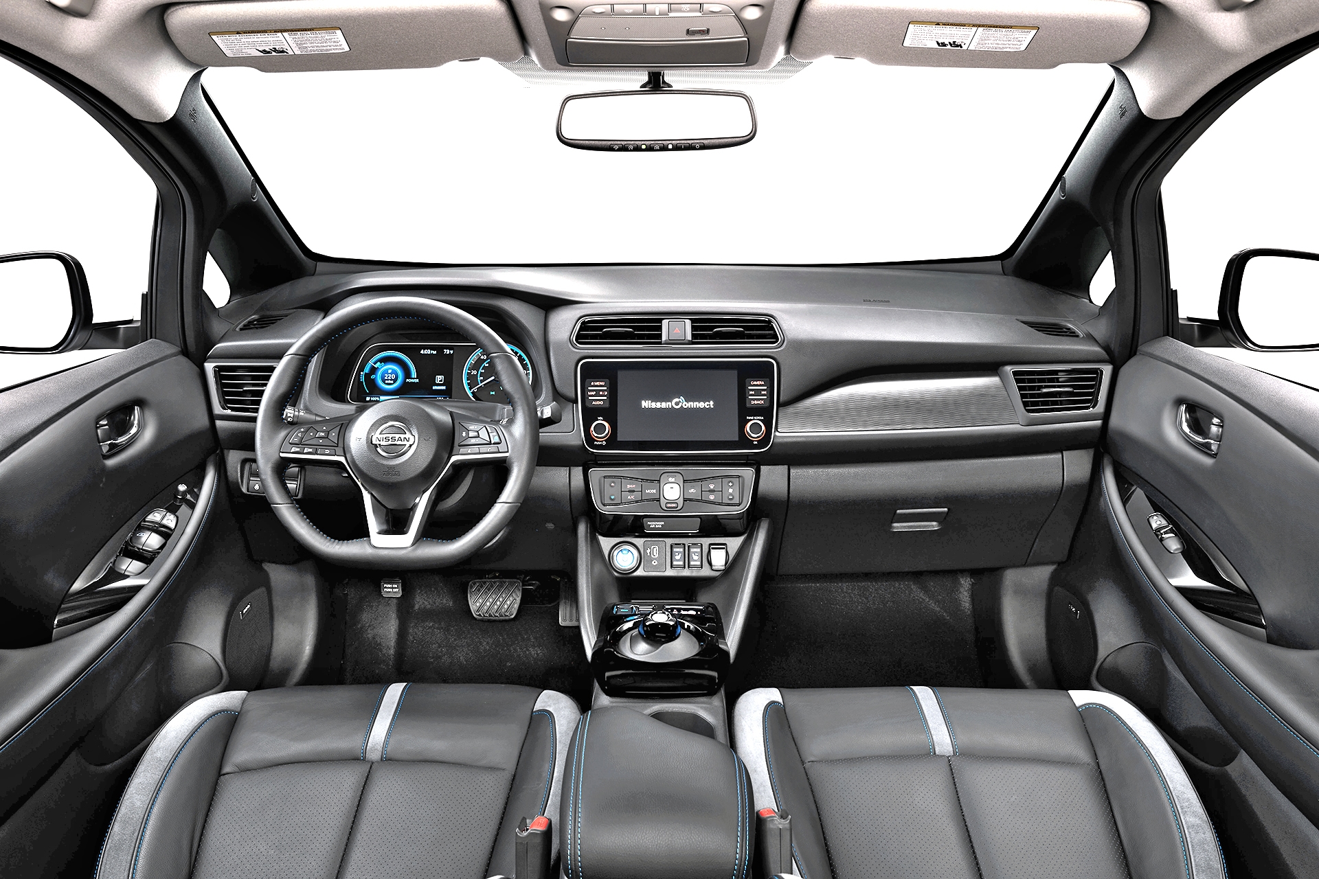 Nissan Leaf deska rozdzielcza