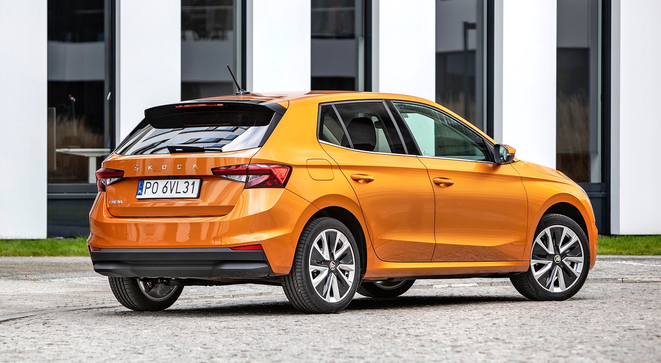 Skloda Fabia tył