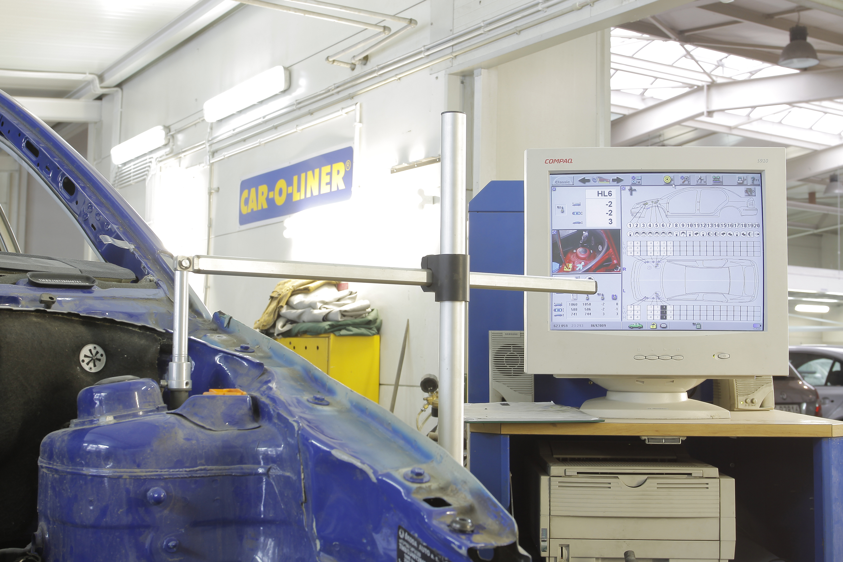 Pomiar geometrii nadwozia