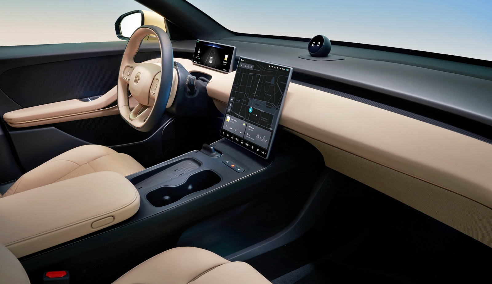 NIO ET5 deska rozdzielcza