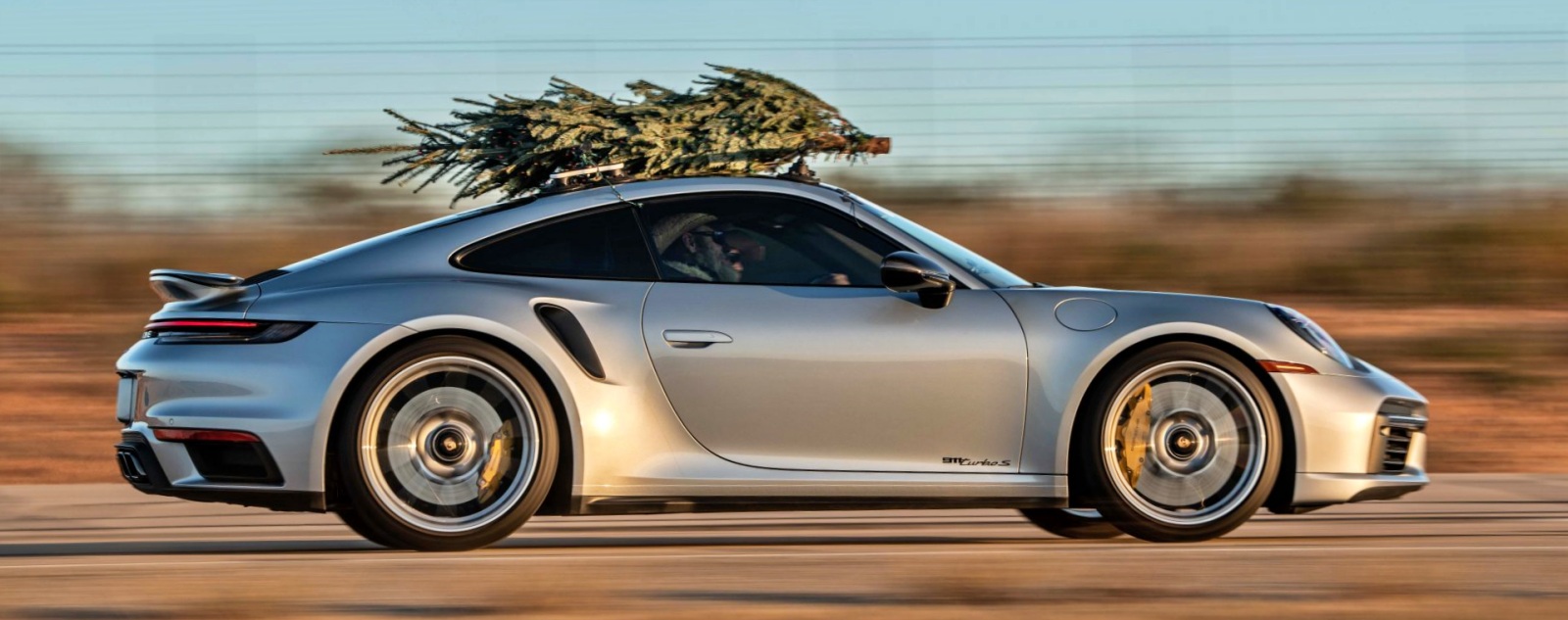 Porsche 911 Turbo S bok