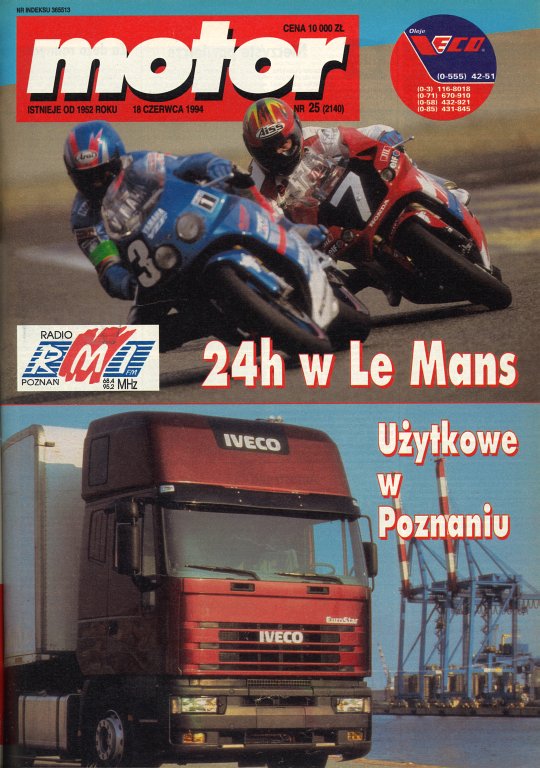 Motor nr 24 z 18.06.1994
