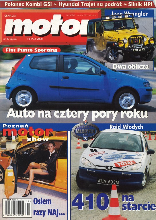 Motor 27 z 2000 r. okładka