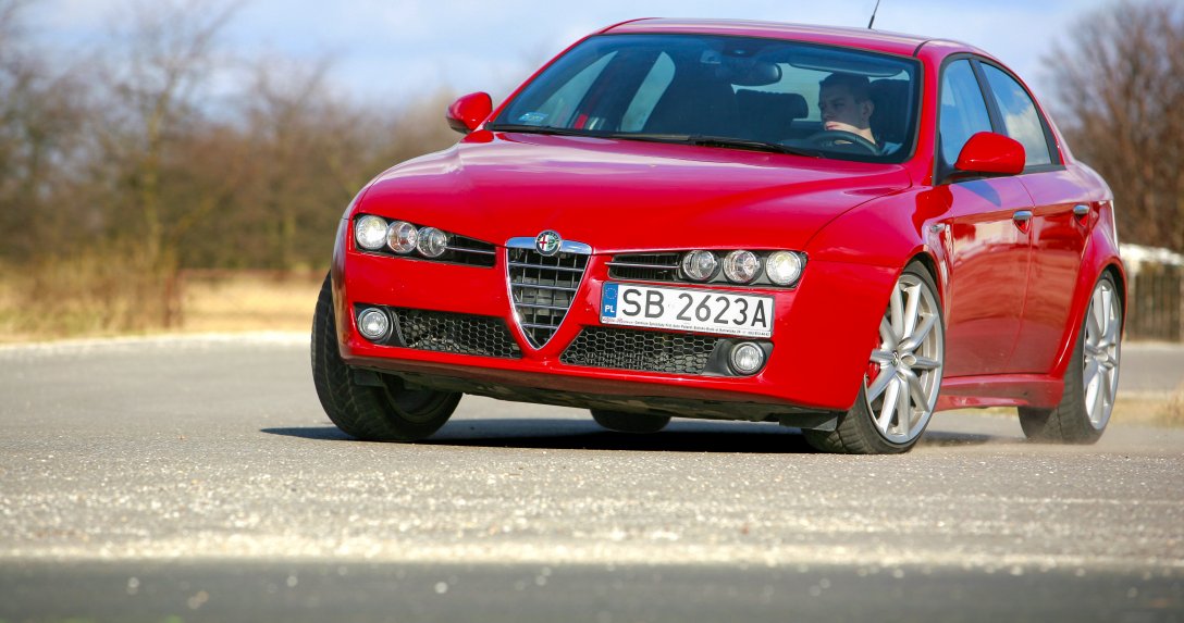 Alfa Romeo 159 w ruchu