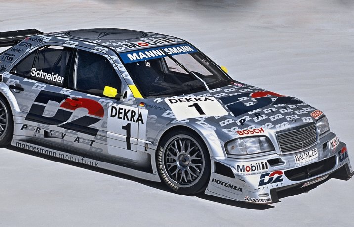 Mercedes klasy C W202 DTM – przód i bok