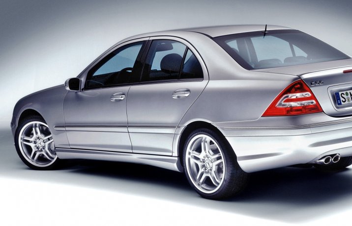 Mercedes C 55 W203  AMG – bok i tył
