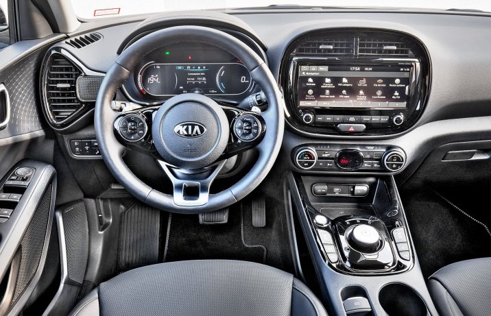 Kia e-Soul – deska rozdzielcza