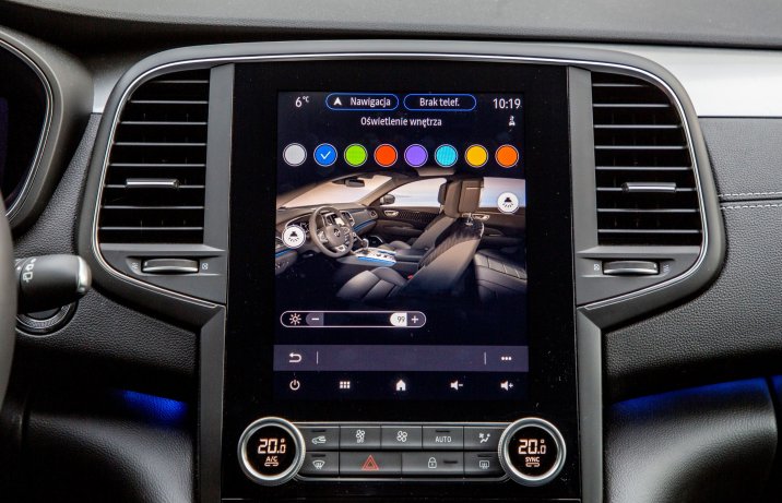 Renault Talisman Grandtour – ekran centralny