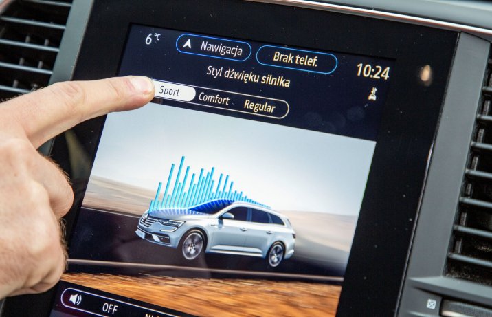 Renault Talisman Grandtour – ekran centralny