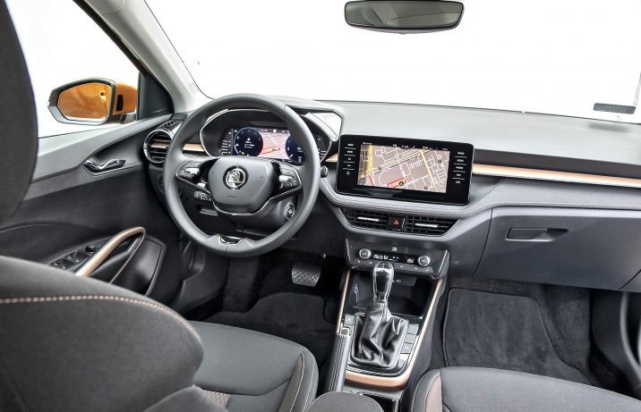 Nowa Skoda Fabia – deska rozdzielcza