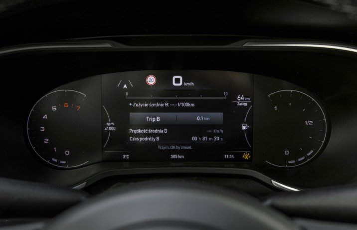 Fiat Tipo Cross – wskaźniki