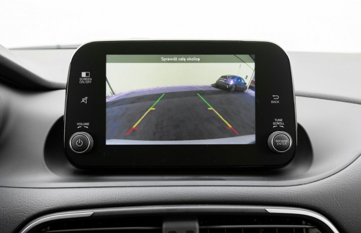 Fiat Tipo Cross – widok z kamery