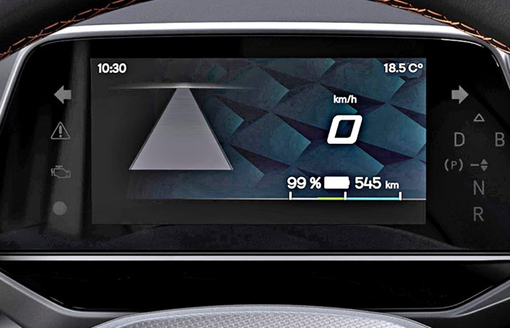 Cupra Born – ekran za kierownicą