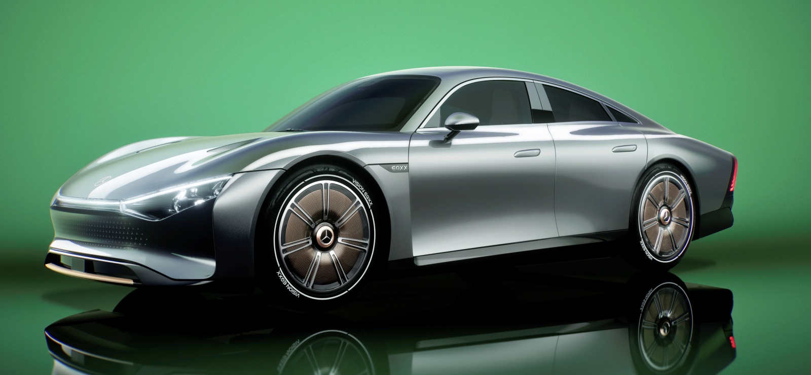 Mercedes EQXX przód