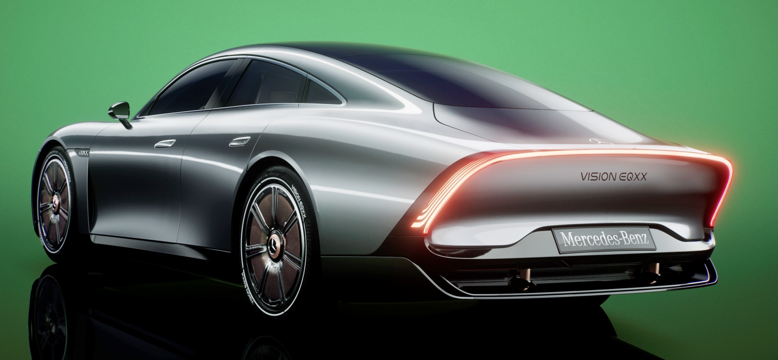 Mercedes EQXX tył