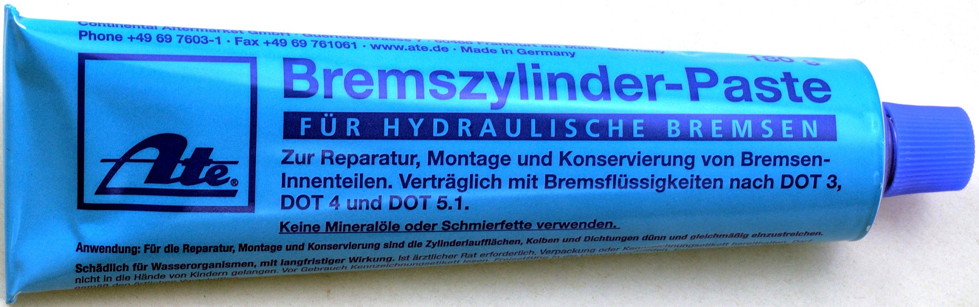 Pasta do tłoczków hamulcowych