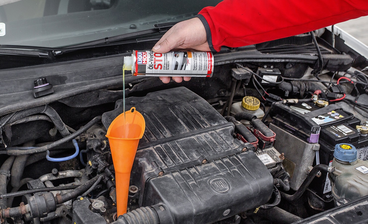 Aplikacja uszczelniacza - preparat