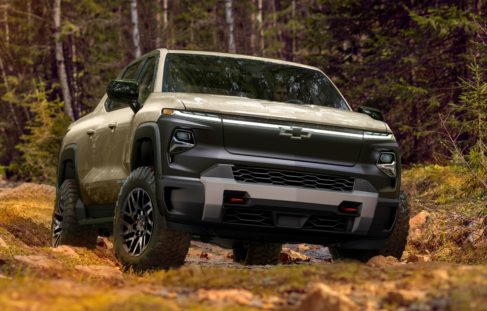 Chevrolet Silverado EV przód