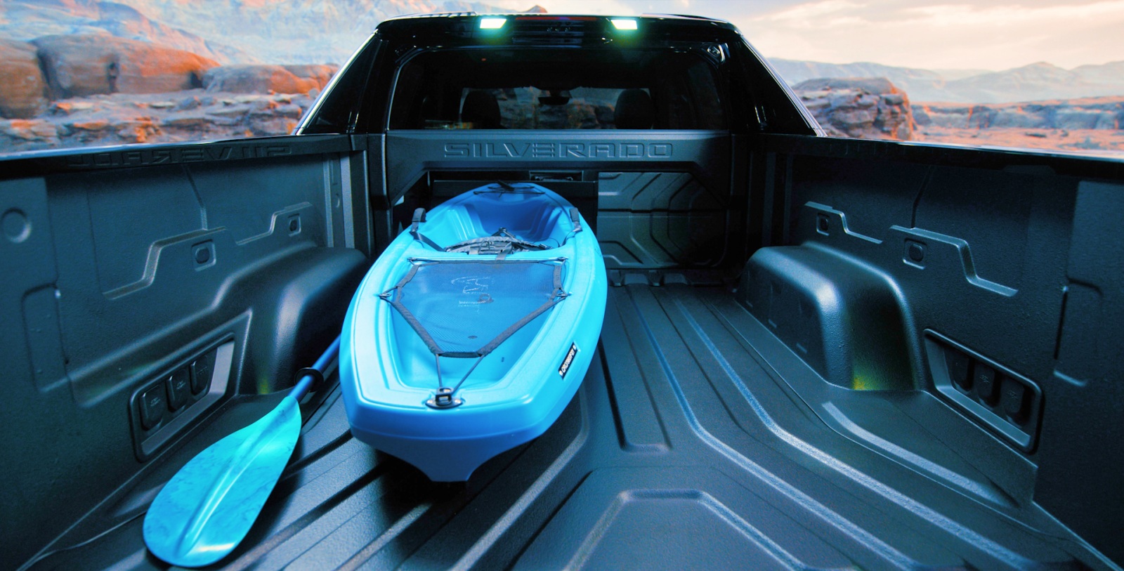 Chevrolet Silverado EV skrzynia ładunkowa