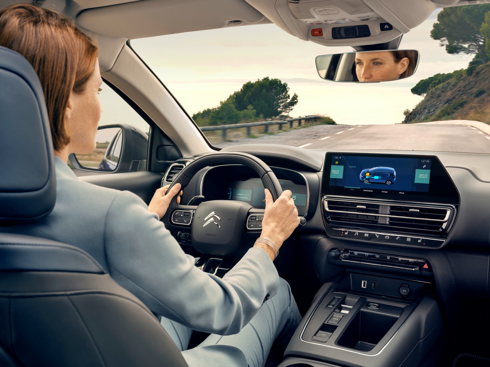 Citroen C5 Aircross deska rozdzielcza