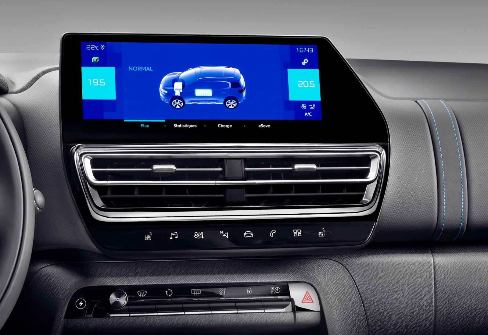 Citroen C5 Aircross ekran