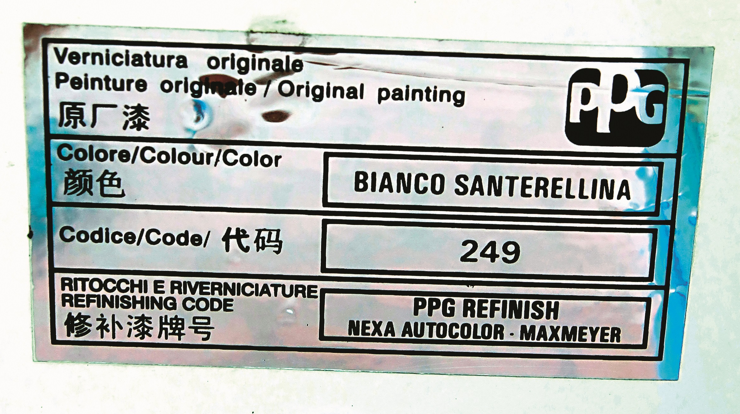 Dzień produkcji auta