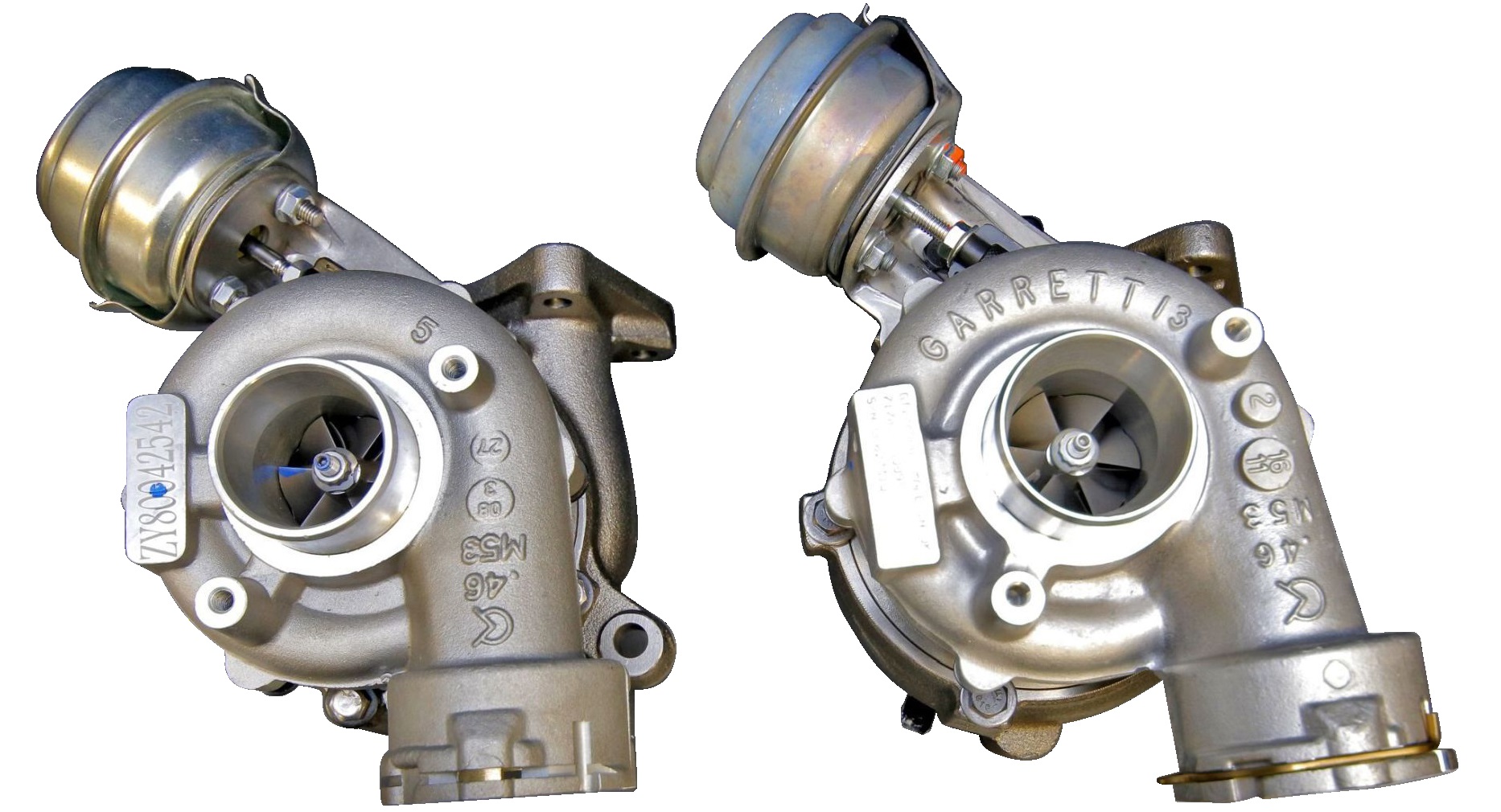 Dwie turbosprężarki: Garret i chińska