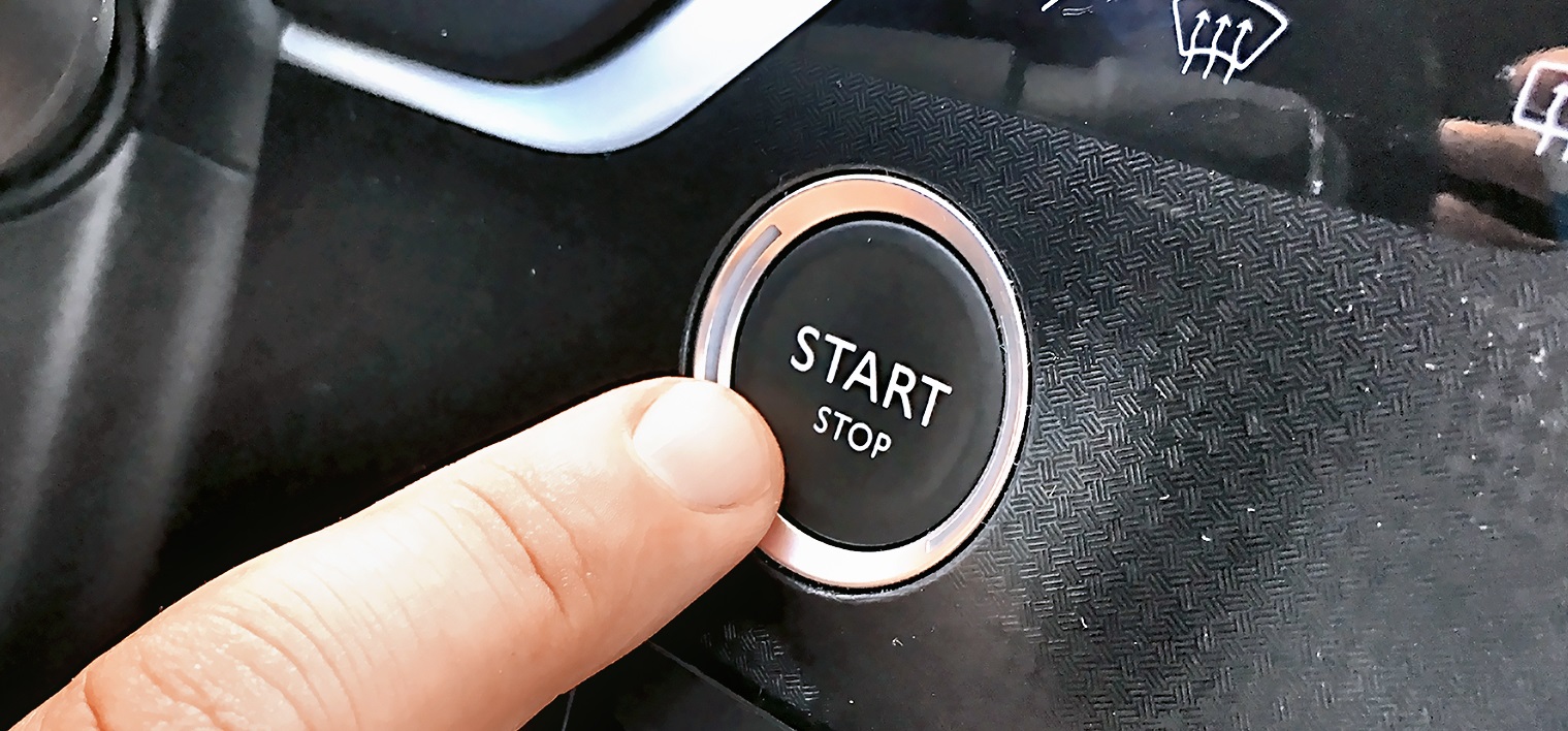 przycisk rozrusznika