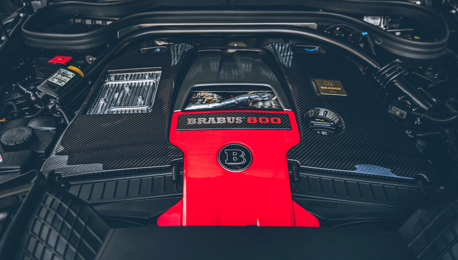  Brabus 800 Adventure XLP Superblack silnik