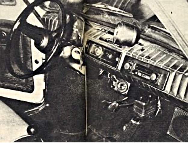 Fiat 126p deska rozdzielcza