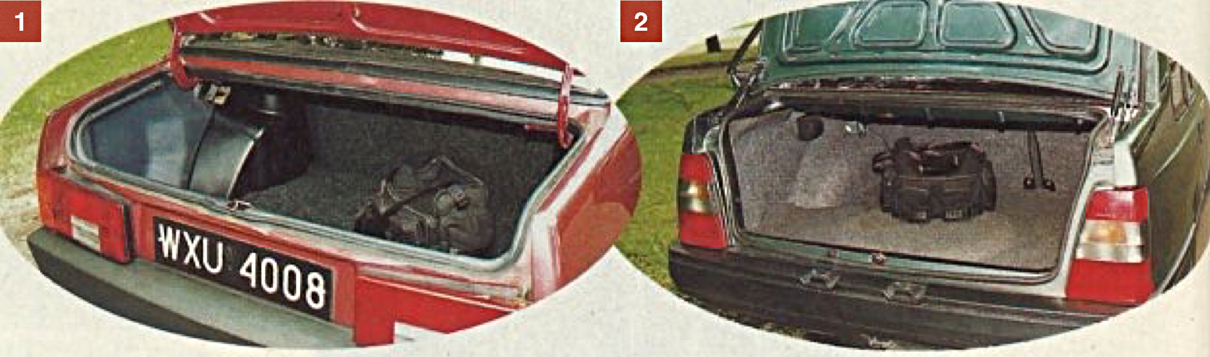 Łada Samara i Polonez Atu – bagażniki