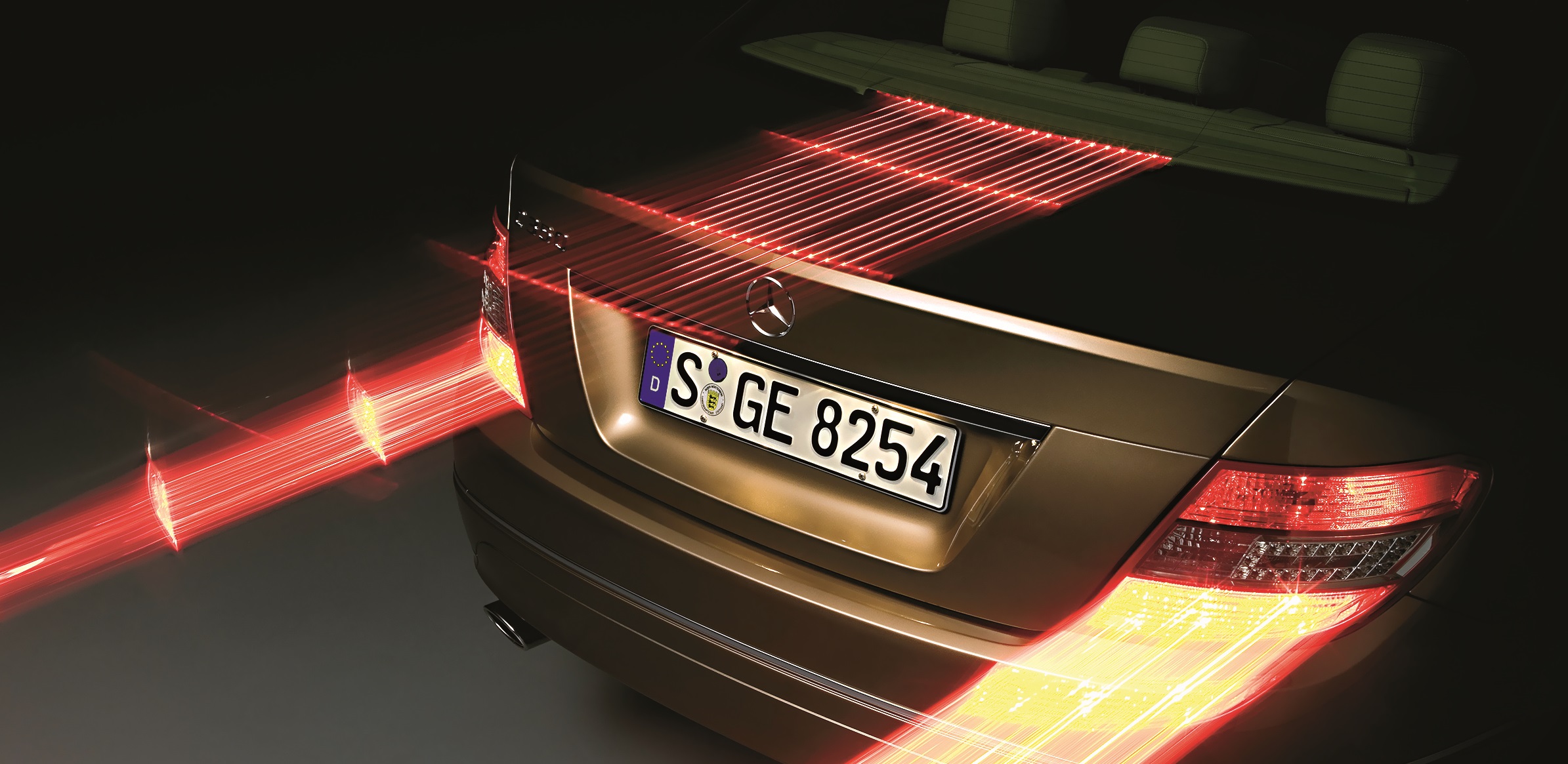 pulsujące światła stop