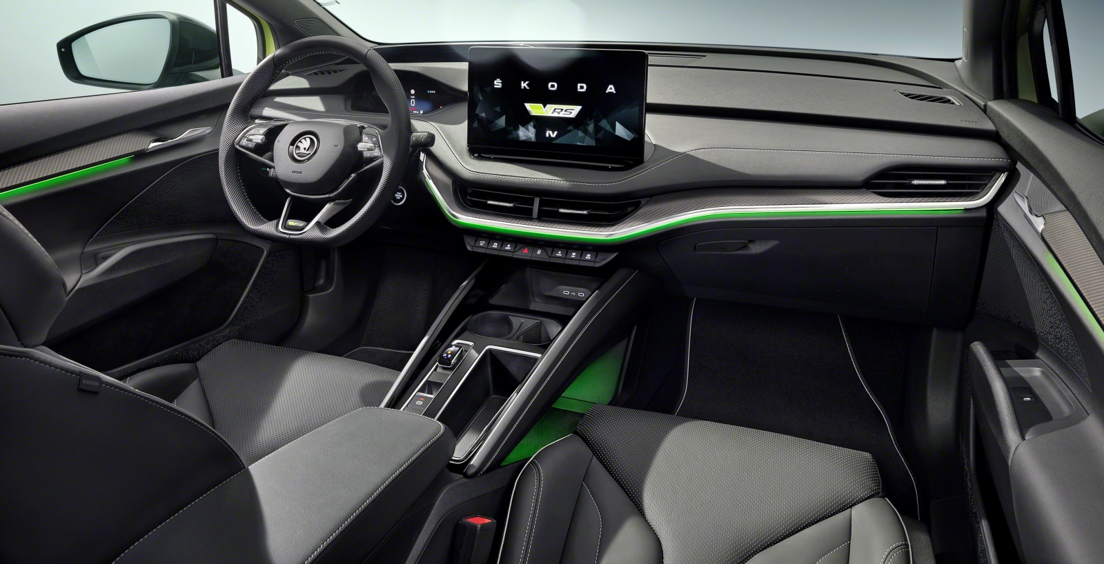 Skoda Enyaq Coupe RS iV deska rozdzielcza